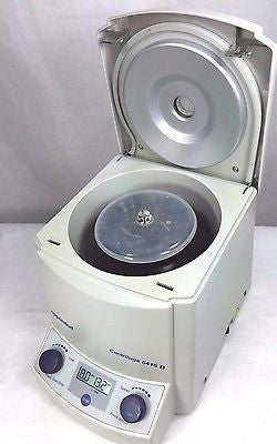 Eppendorf 5415D Centrifuge w/ Rotor F45-24-11 & Lid, Working Microcentrifuge