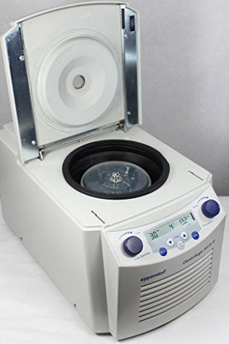 Eppendorf 5415R Refrigerated Centrifuge with Rotor F45-24-11, Microcentrifuge, 120 V, 50/60 Hz